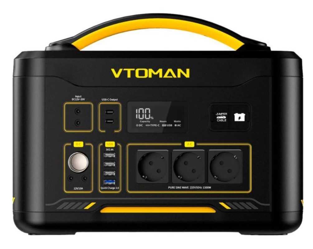 Фото - Vtoman Jump 1500X PB-22 1500W 828Wh (Jump 1500X)